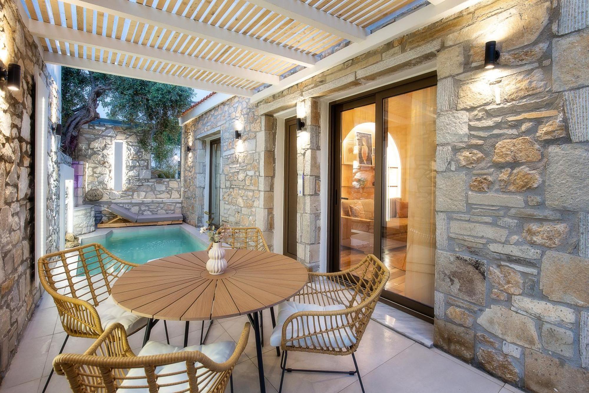 Stone House Maria Vila Skála Marión Exterior foto